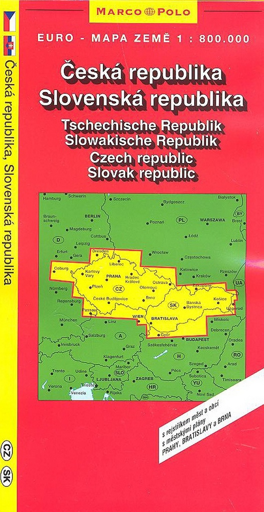 Česká, Slovenská republika 1:800T