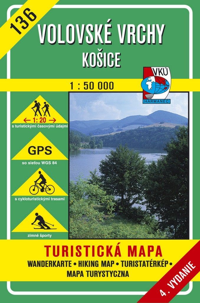 Volovské vrchy Košice 1:50 000