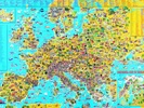 Detská mapa Európy - 