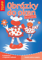Obrázky do oken červenobílé, 3516