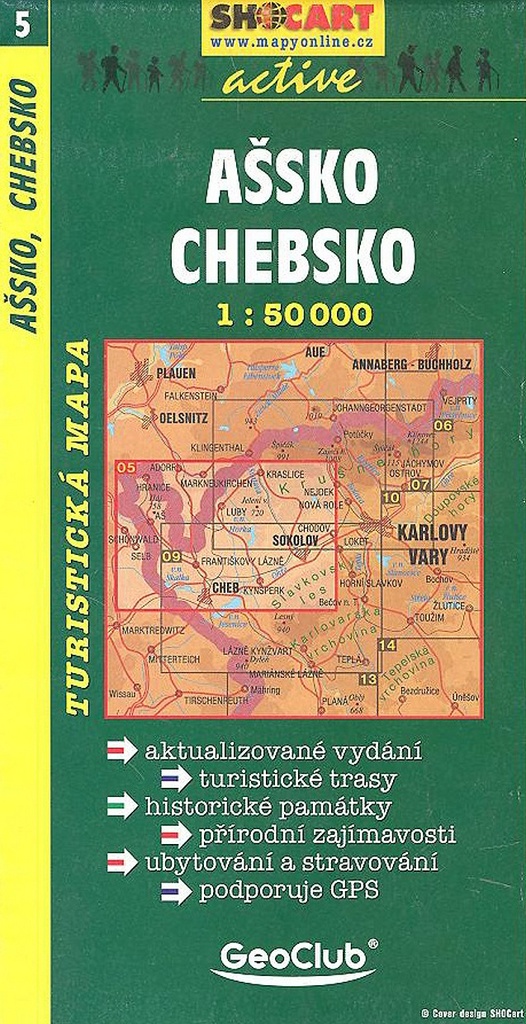 Ašsko Chebsko 1:50 000