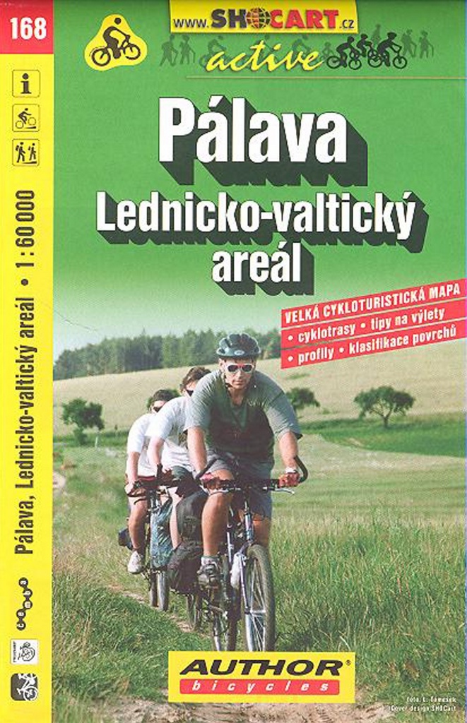 Pálava Lednicko - valtický areál 1:60 000