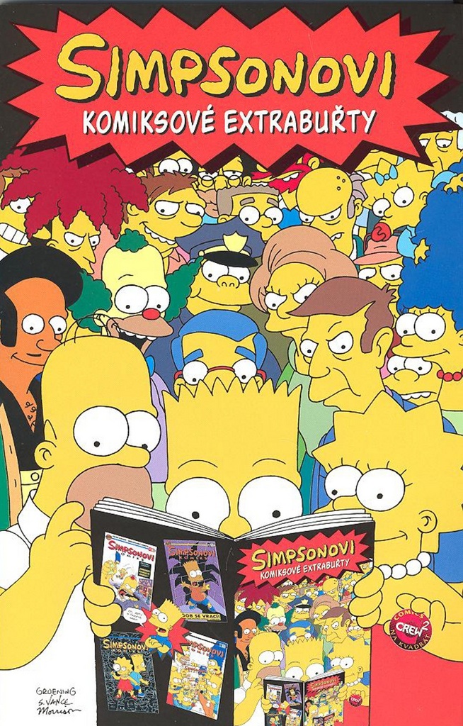 Simpsonovi Komiksové extrabuřty - Steve Vance