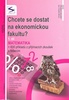 Chcete se dostat na ekonomickou fakultu 1.díl - 
