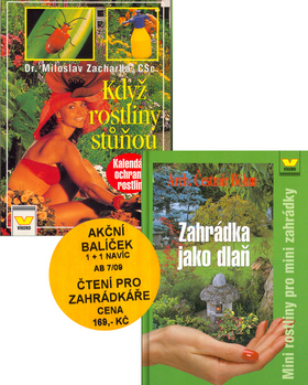 Akční balíček 2 ks Čtení pro zahrádkáře - Čestmír Böhm; Miloslav Zacharda