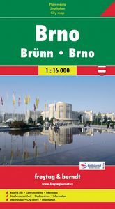 Brno plán 1:16 000