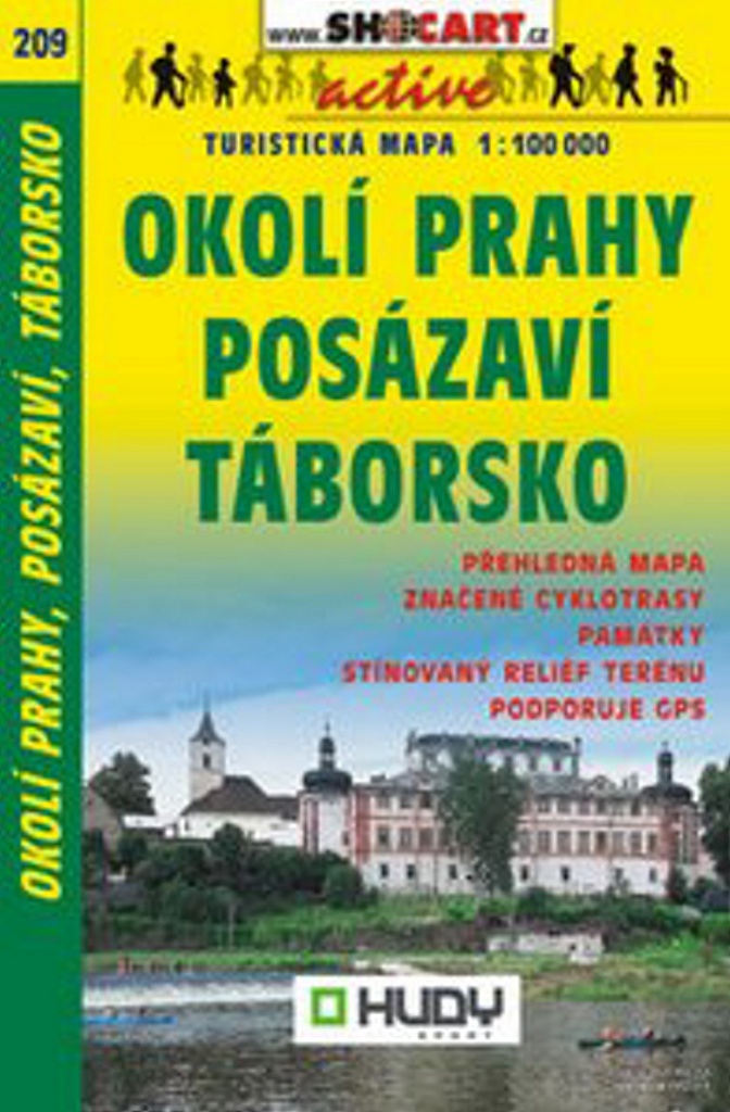 Okolí Prahy, Posázaví, Táborsko 1:100 000
