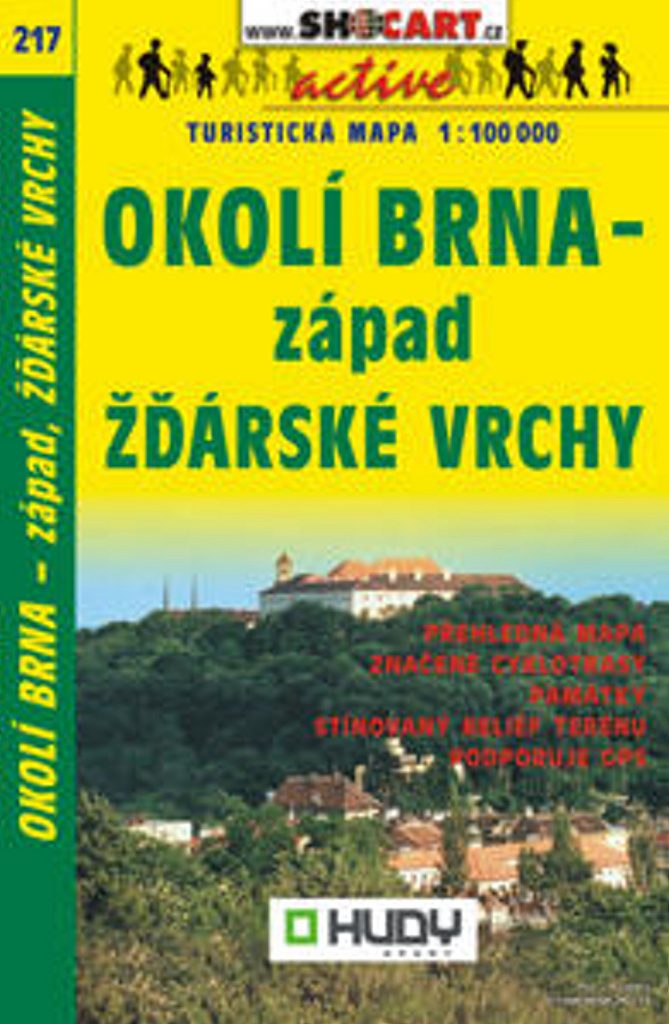 Okolí Brna-západ, Žďárské vrchy 1:100 000