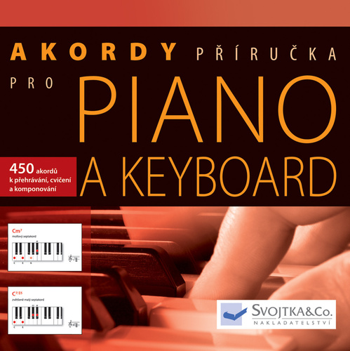 Akordy příručka pro piano a keyboard - 