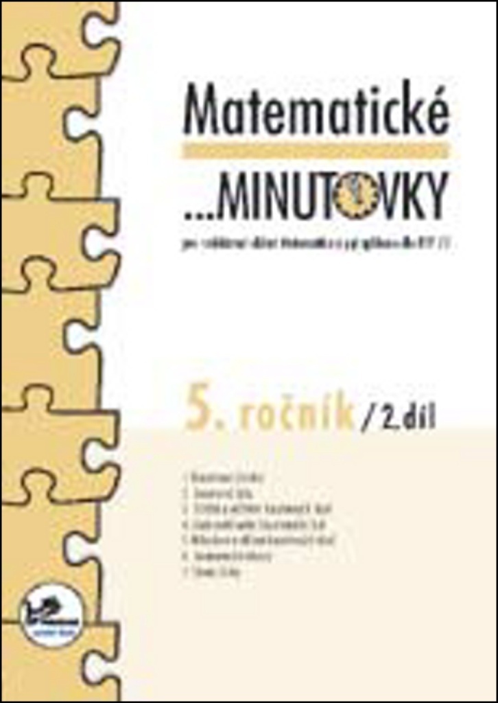 Matematické minutovky 5. ročník / 2. díl - Hana Mikulenková