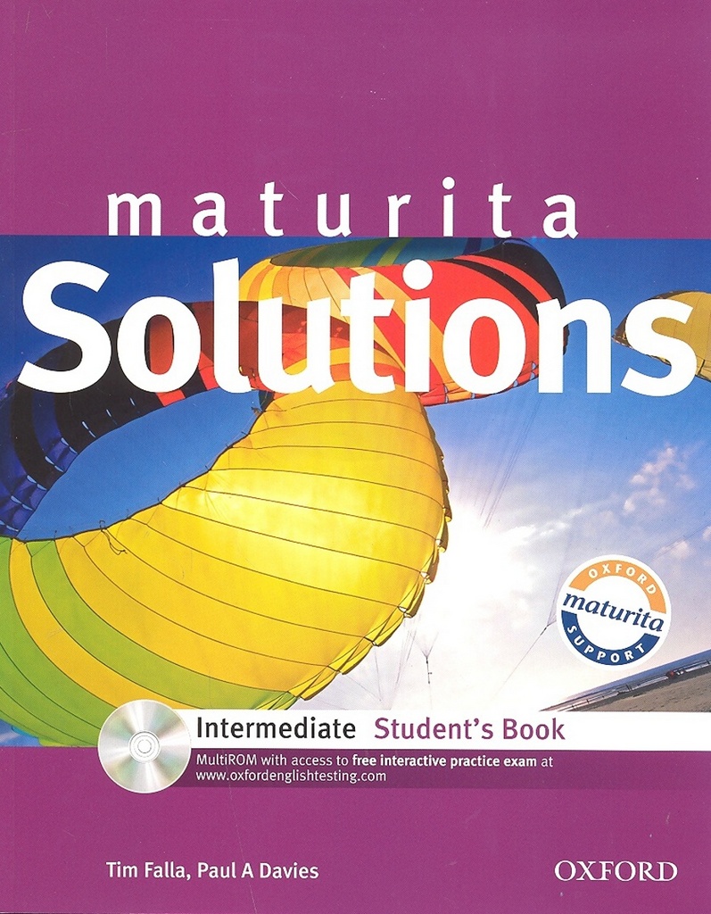Maturita Solutions Intermediate Student's Book - Tim Falla