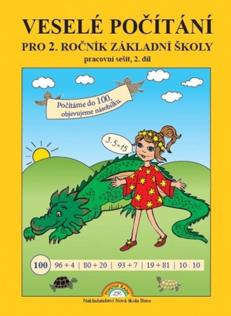 Veselé počítání pro 2. ročník základní školy pracovní sešit, 2. díl - Zdena Rosecká