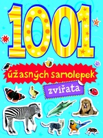 1001 úžasných samolepek Zvířata - 