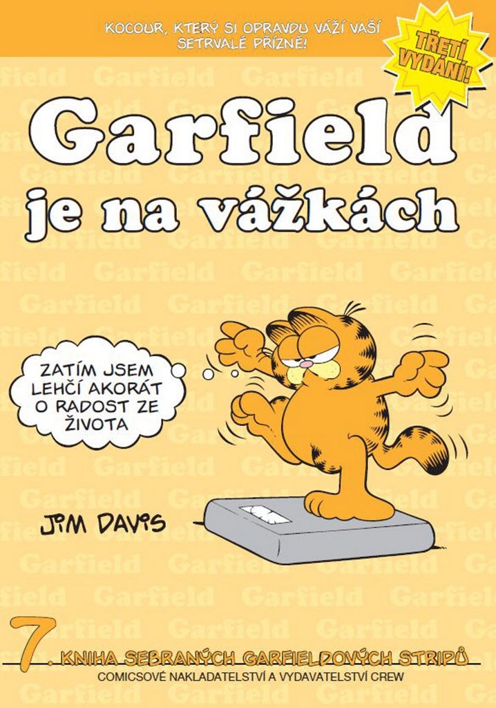 Garfield je na vážkách - Jim Davis