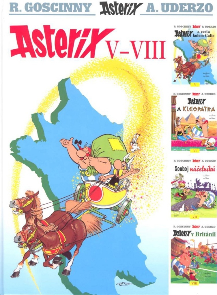 Asterix V-VIII - René Goscinny