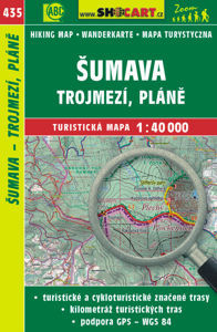 Šumava, Trojmezí, Pláně1:40 000
