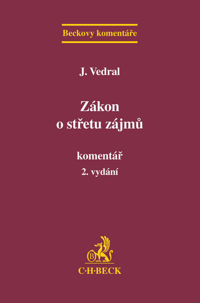 Zákon o střetu zájmů - Jiří Vedral