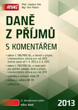Daně z příjmů s komentářem 2013
