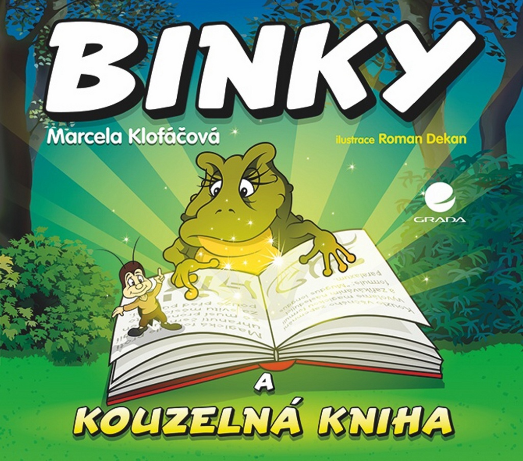 Binky a kouzelná kniha - Marcela Klofáčová