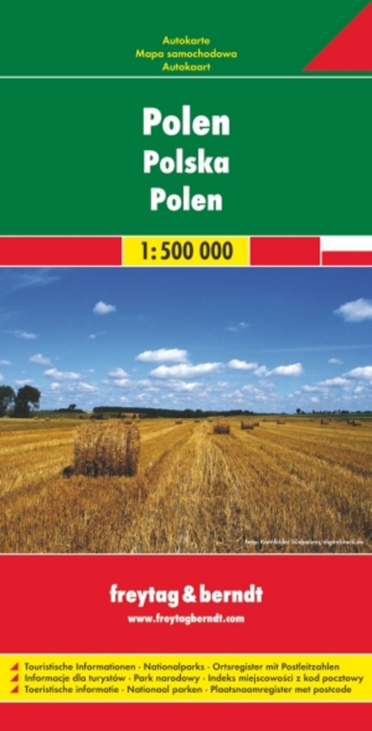 Automapa Polsko 1:500 000