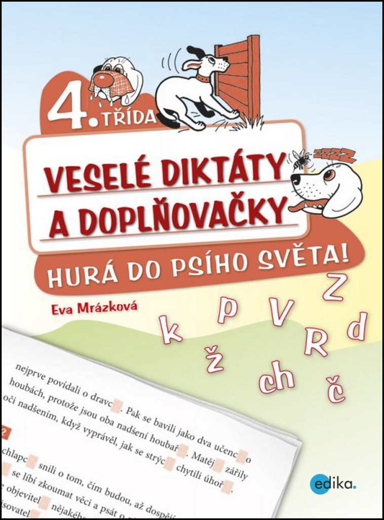 Veselé diktáty a doplňovačky 4. třída - Eva Mrázková