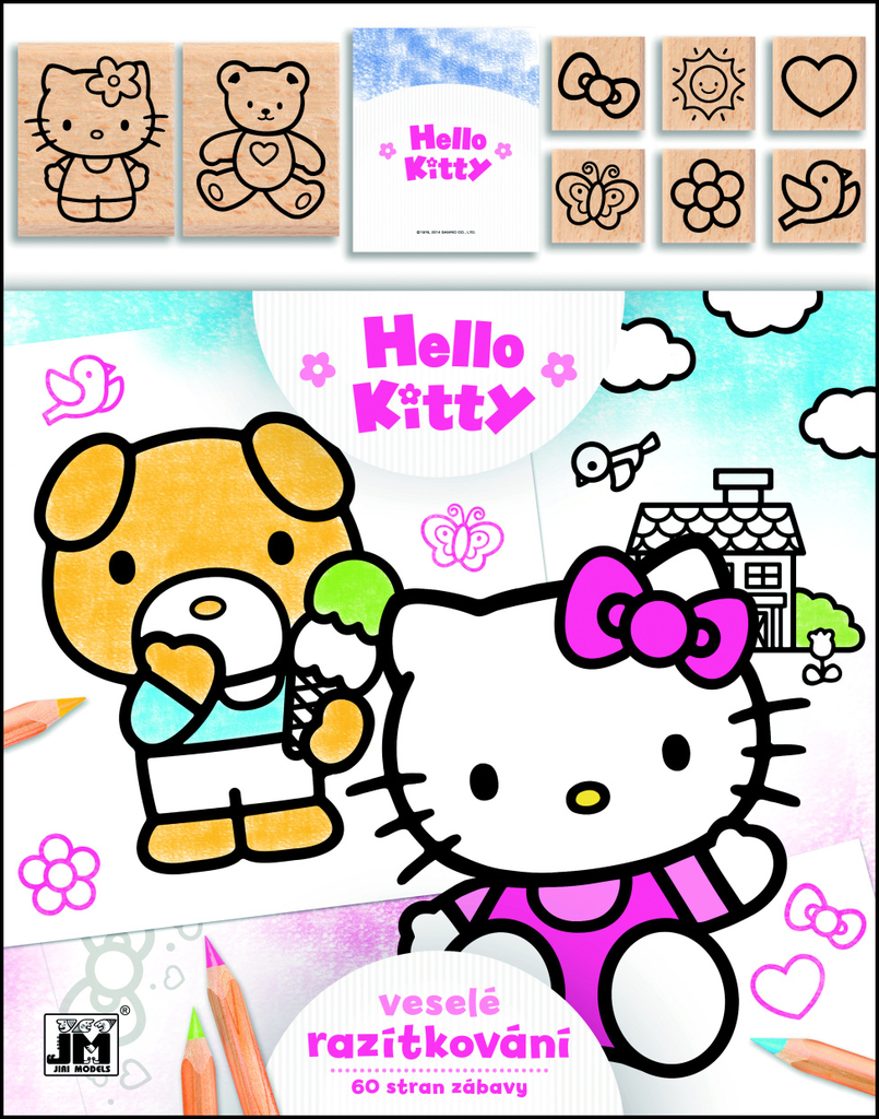 Veselé razítkování Hello Kitty