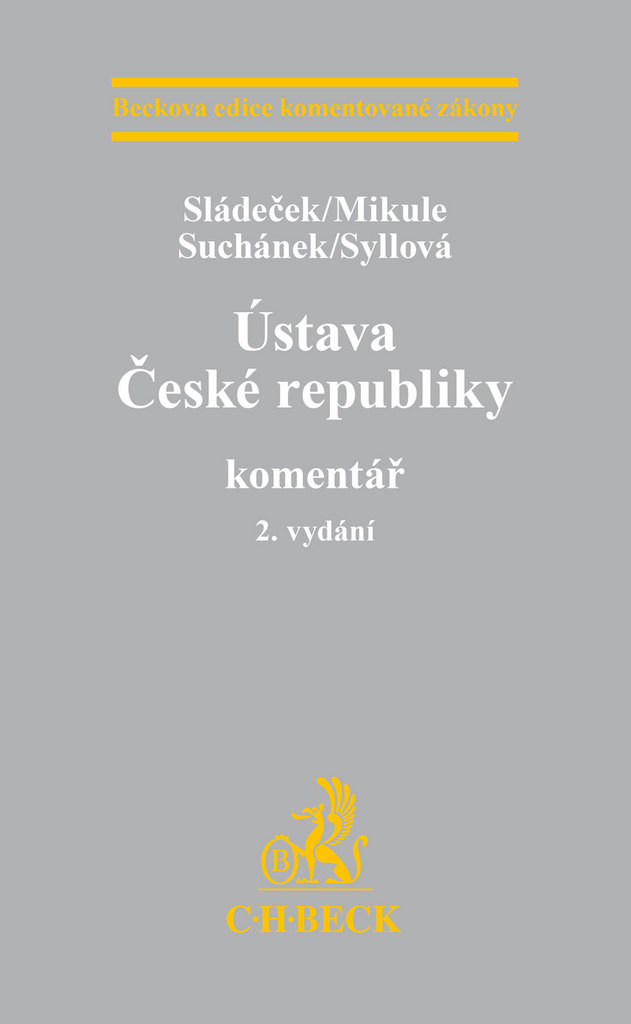 Ústava České republiky - Vladimír Sládeček