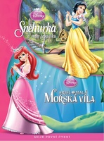 Sněhurka a sedm trpaslíků Ariel malá mořská víla, Moje první čtení