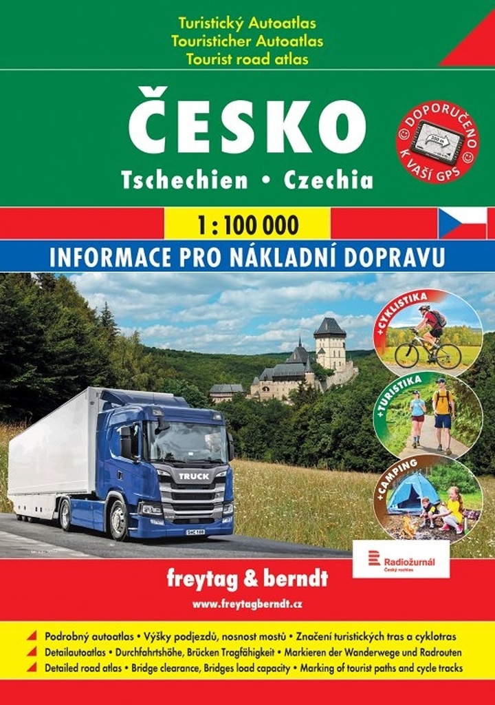 Česko turistický autoatlas 1:100 000