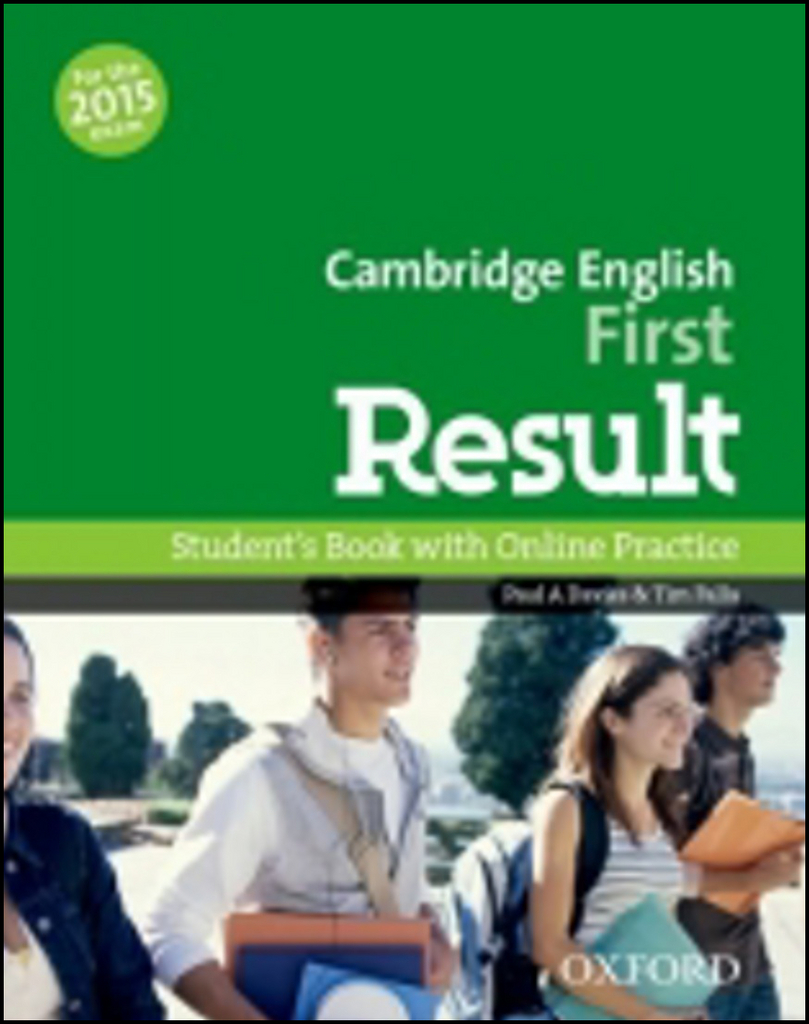 Cambridge English First Result Student´s Book with Online Practice Test - P.A. Davies