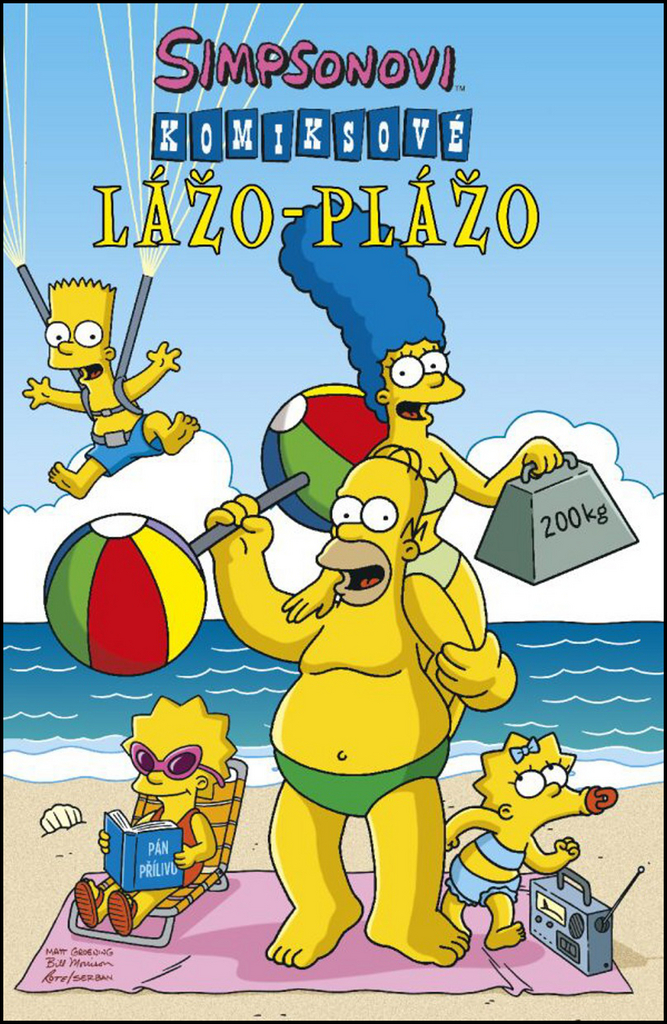 Simpsonovi Komiksové lážo-plážo - Matt Groening