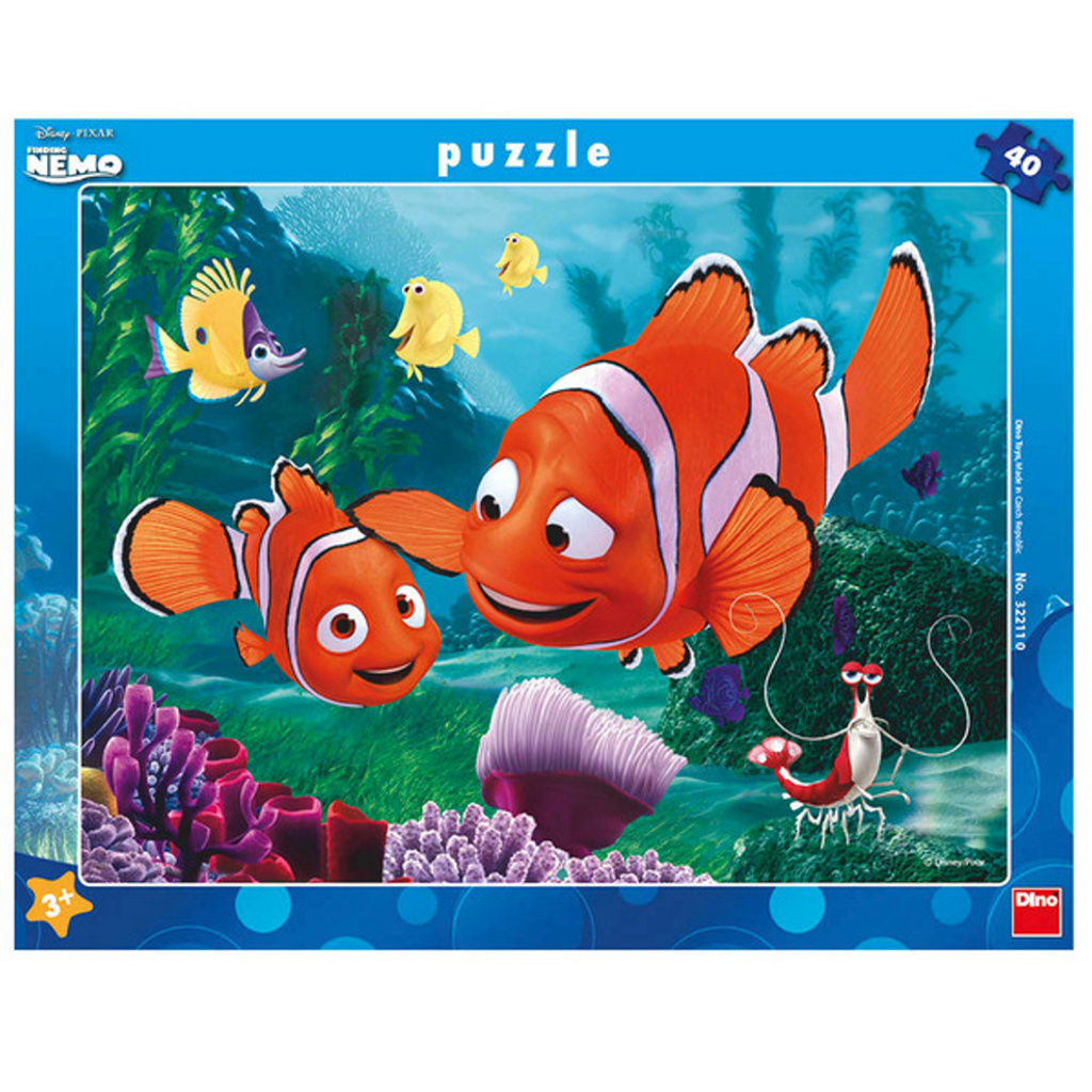 Puzzle 40 Nemo v bezpečí deskové