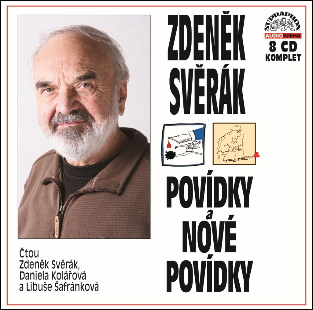 Povídky a Nové povídky Komplet 8 CD - Zdeněk Svěrák