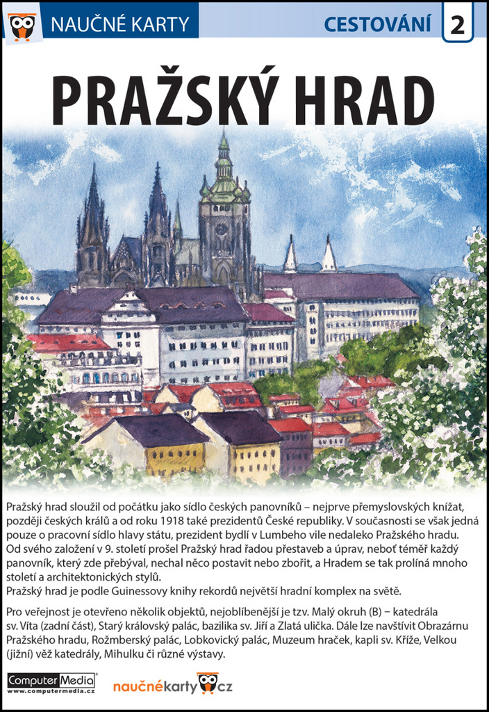 Naučné karty Pražský hrad