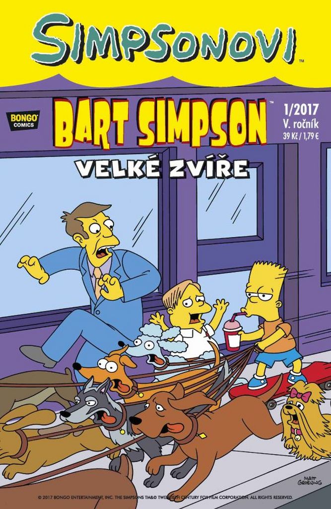 Bart Simpson Velké zvíře - Petr Putna