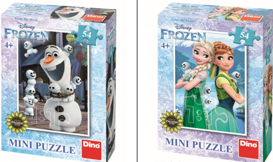 Minipuzzle 54 Disney pohádky