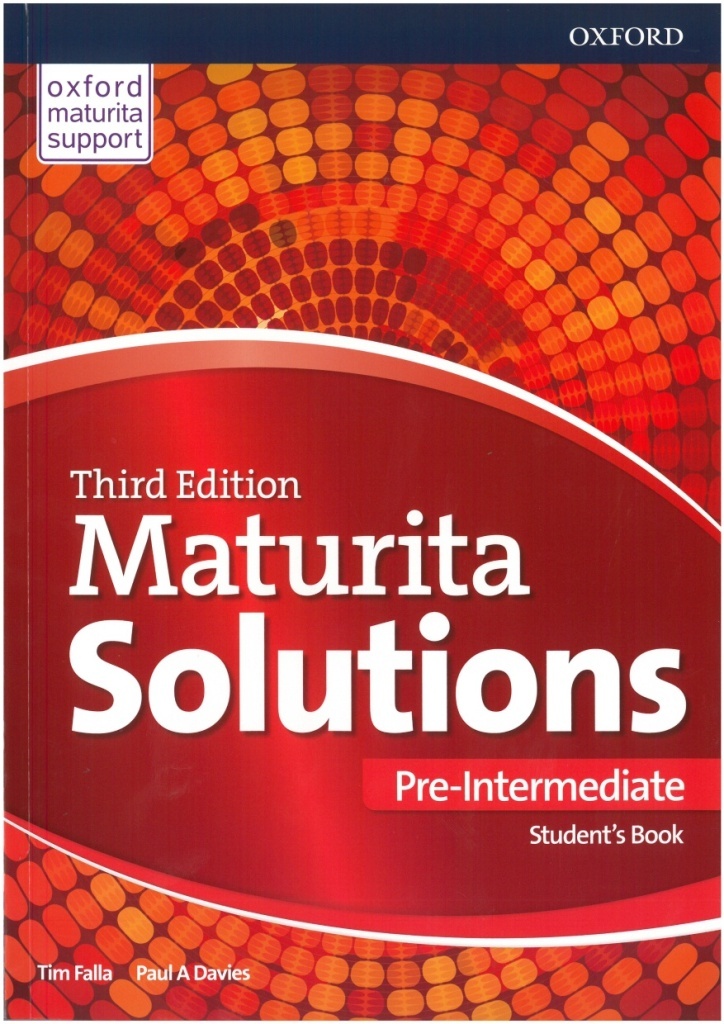 Maturita Solutions 3rd Edition Pre-Intermediate Student's Book - Tim Falla