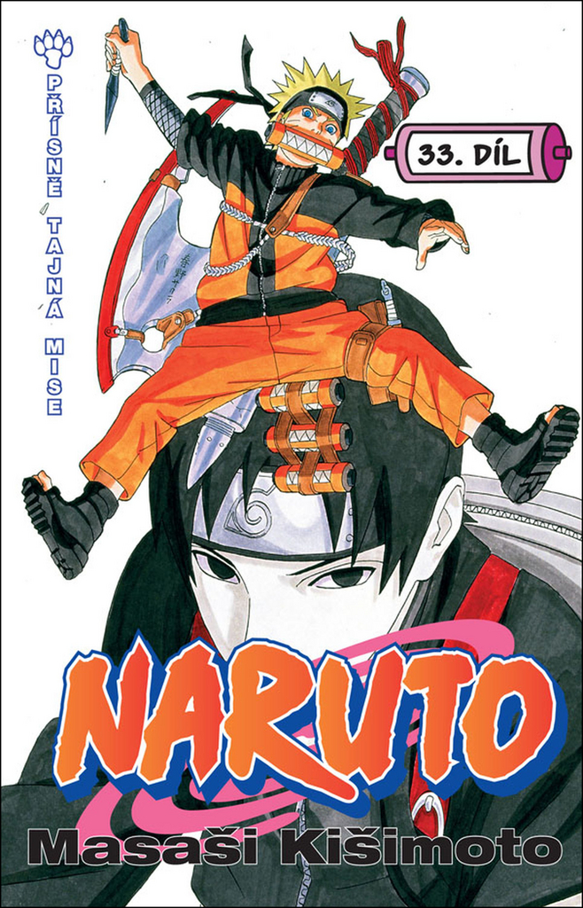Naruto 33 Přísně tajná mise - Masaši Kišimoto