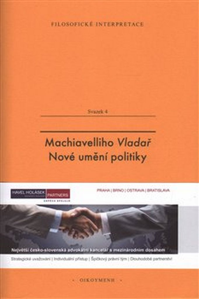 Machiavelliho Vladař - Thierry Ménissier