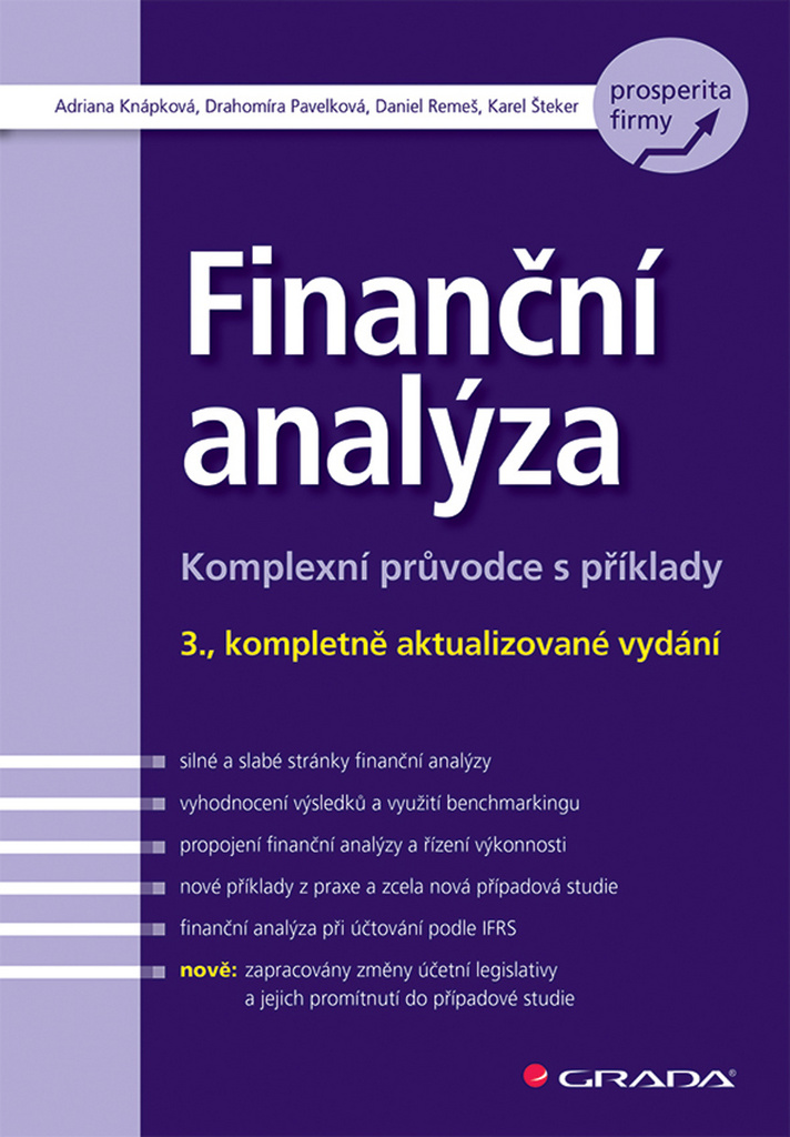 Finanční analýza - Drahomíra Pavelková