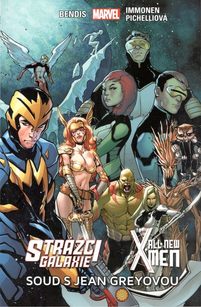 Strážci galaxie New X-Men Soud s Jean Greyovou - Brian Michael Bendis