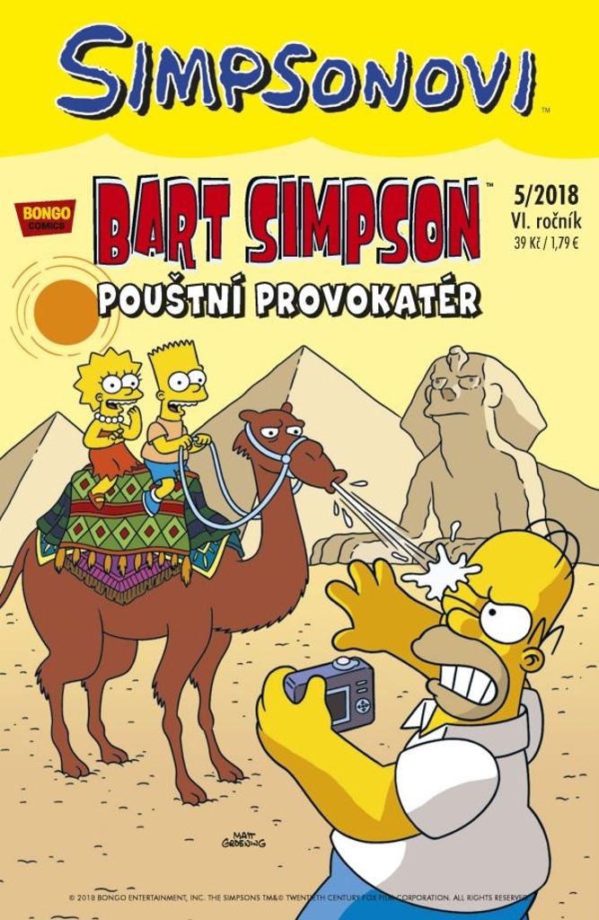 Bart Simpson Pouštní provokatér - Petr Putna