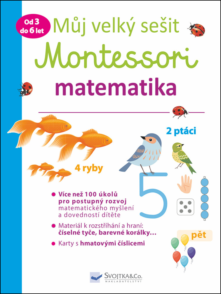 Můj velký sešit Montessori matematika - Delphine Urvoy