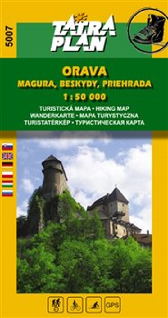 Orava Magura, Beskydy, Priehrada 1:50 000