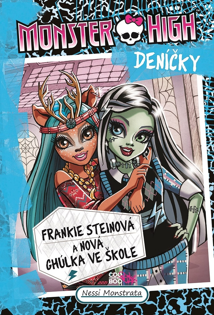 Monster High deníčky Frankie Steinová - Nessi Monstrata