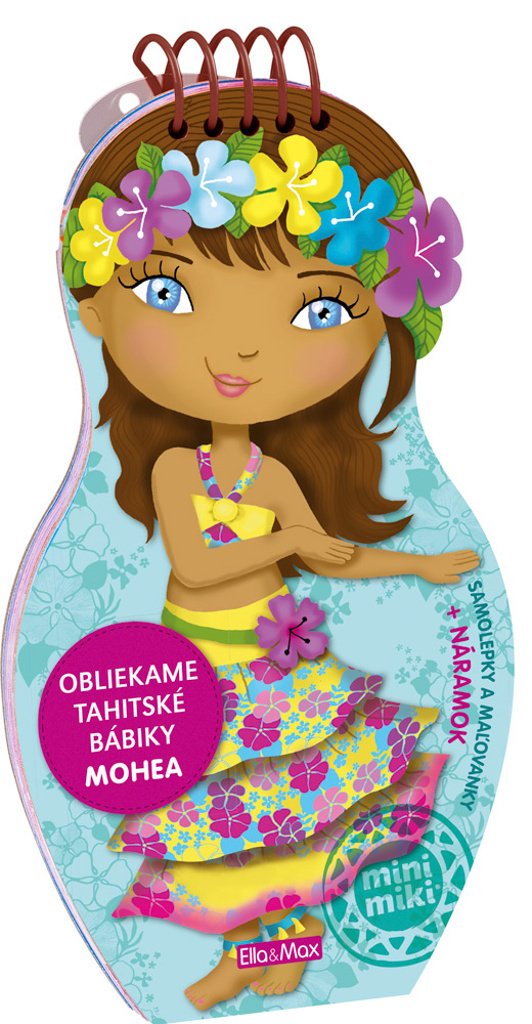Obliekame tahitské bábiky MOHEA - Julie Camel