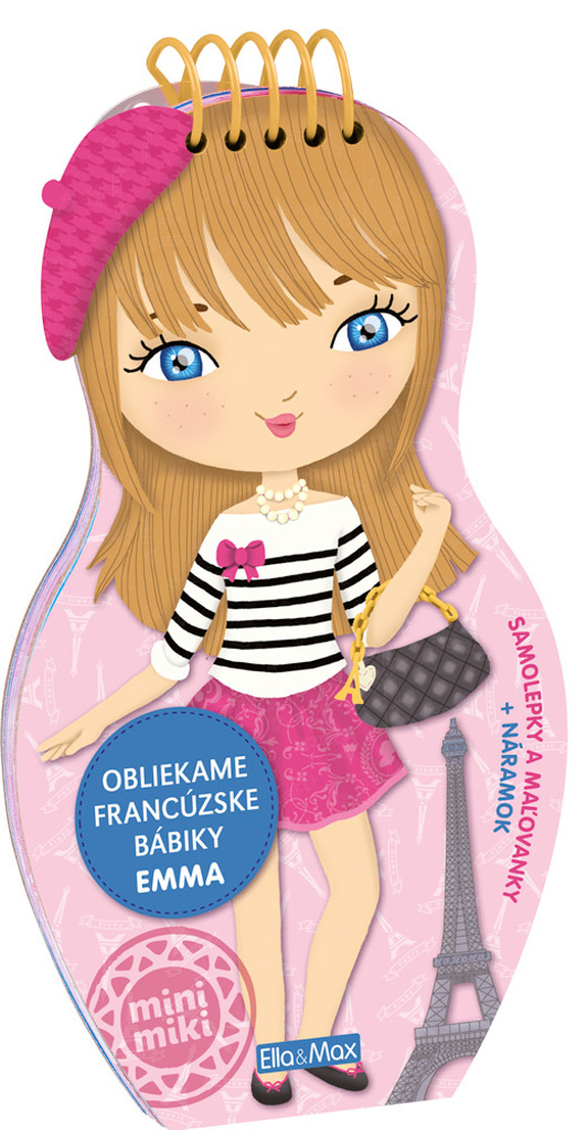 Obliekame francúzske bábiky EMMA - Julie Camel