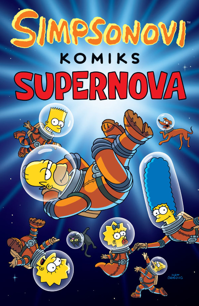 Simpsonovi Supernova - Matt Groening