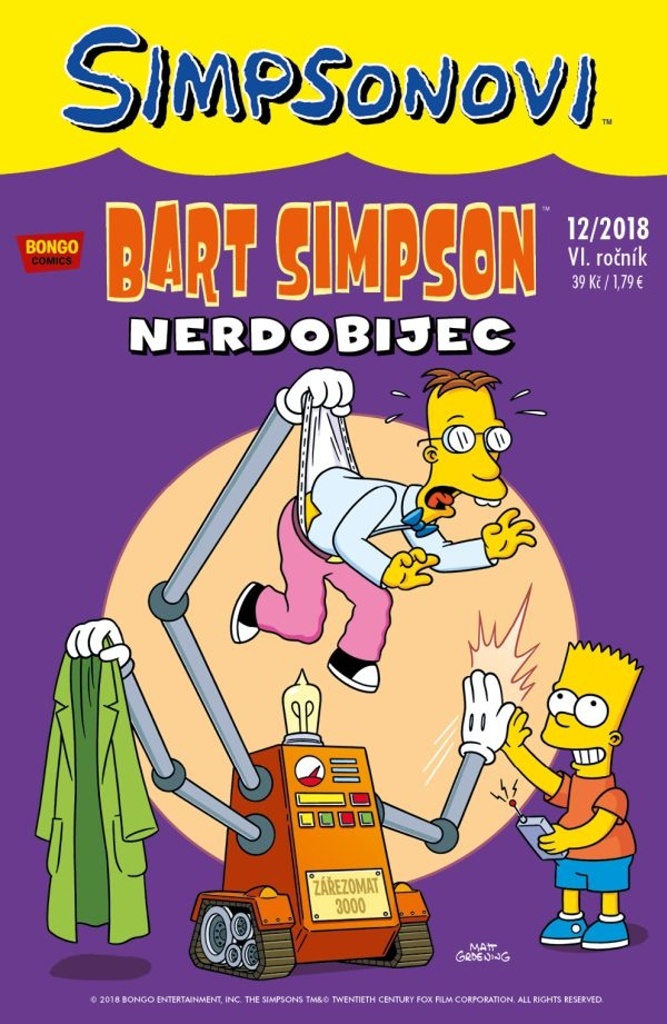 Bart Simpson Nerdobijec - Petr Putna