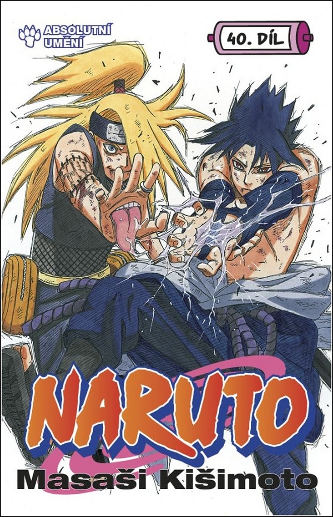 Naruto 40 Absolutní umění - Masaši Kišimoto